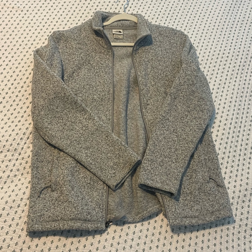 North face zip up jacket, great condition